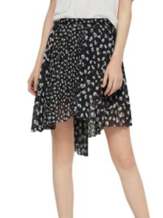 All Saints Dresses & Skirts - All Saints Asymmetrical Floral Skirt